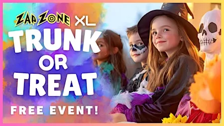 Free Trunk Or Treat at Zap Zone XL | Zap Zone XL Portage