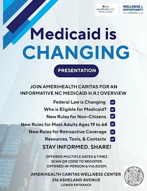 Medicaid is Changing Presentation with ACNC (offered in-person & via zoom)