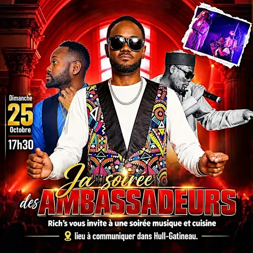 RICH'S - Spectacle musique et cuisine sur Gatineau