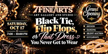 You're Invited: The 7 Fine Arts Grand Opening Gala!