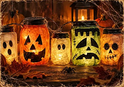 Family Craft Session at Foxton Locks - Spooky Luminaries