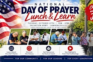 National Day of Prayer Lunch & Learn