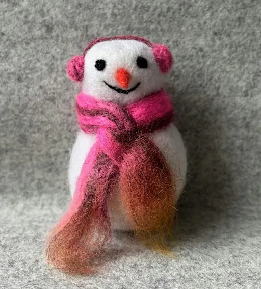 Introduction to Needle Felting - Festive themed!