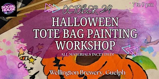 Spooky Paint & Sip Night in Cozy Taproom
