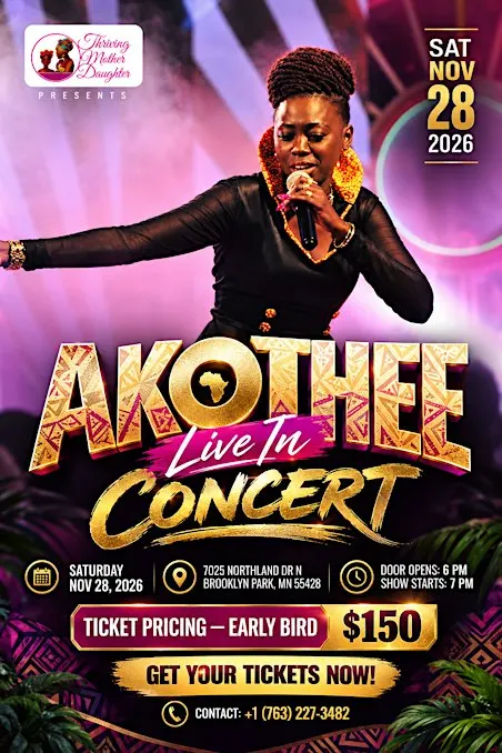 Akothee Minnesota Weekend - Live Concert Experience by TMD