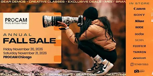 Annual Fall Sale - PROCAM Chicago