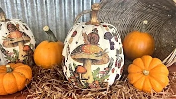 Forest-Themed Pumpkin: Make & Take Fall Decor