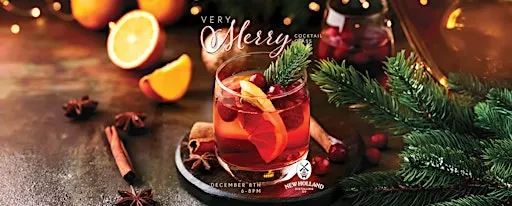 Very Merry Cocktail Class at New Holland Brewing in Grand Rapids