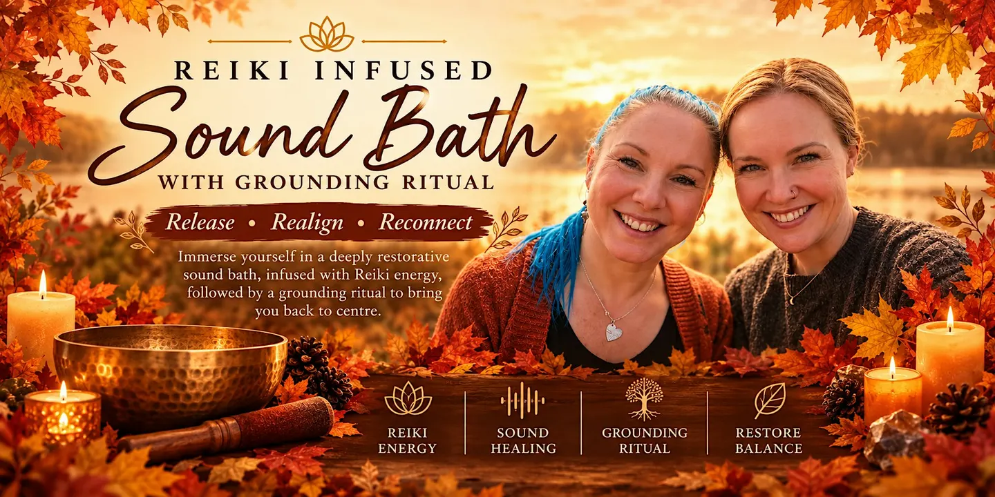 Reiki Infused Sound Bath with Voice & Grounding Tea Ritual