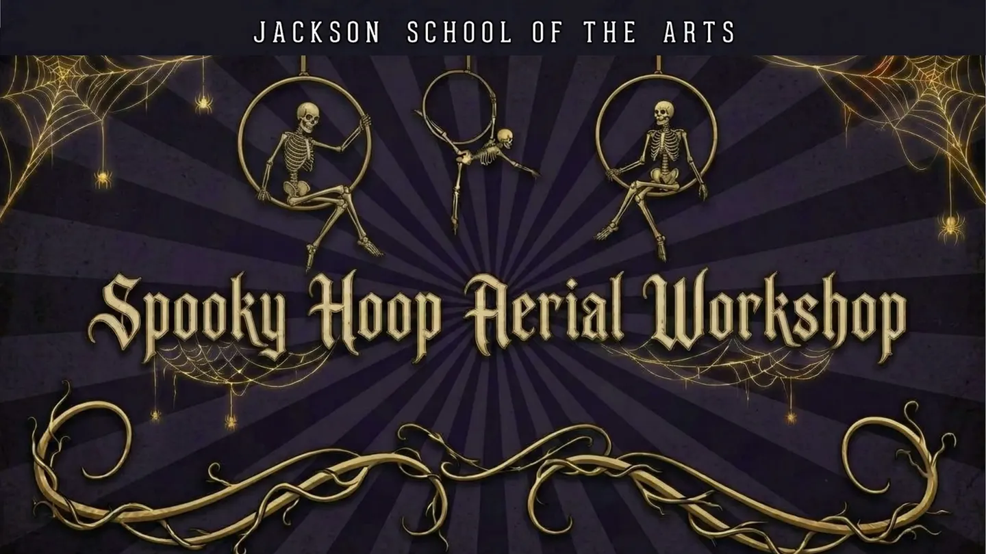 Spooky Hoop Aerial Workshop (For beginner students ages 12+)
