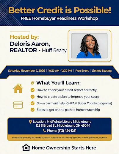 Homebuyer Readiness & Credit Education Guidance (Information Only)