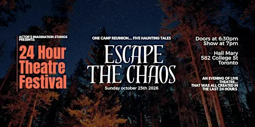 24 Hour Fest: Escape the Chaos