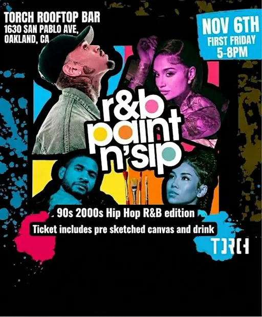 Rooftop Pop Up Market & Sip&Paint