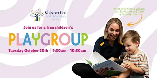 Children First Early Education Ingle Farm - Playgroup!