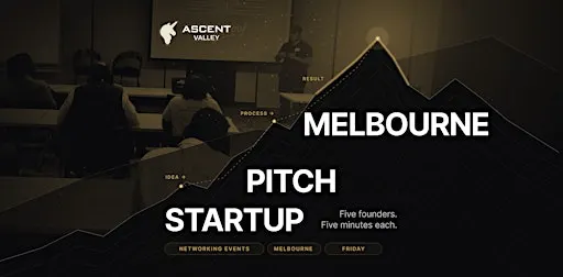 Startup Pitch Events Melbourne: 5 Founders on Stage