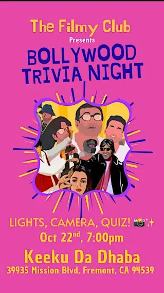 Bollywood Trivia Night at Keeku Da Dhaba