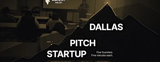 Startup Pitch Events Dallas: 5 Founders on Stage