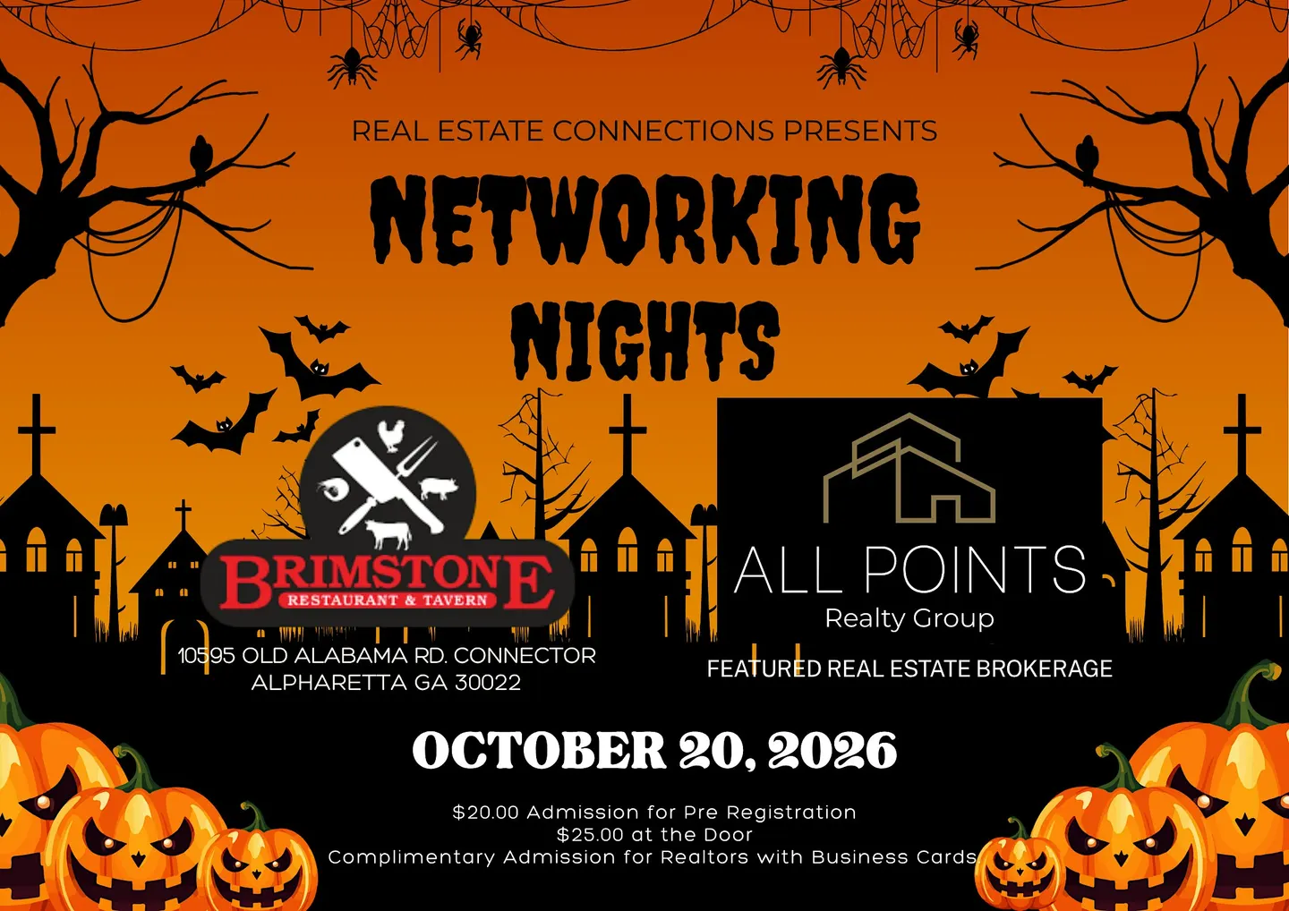 Real Estate Connections North Atlanta October 20, 2026