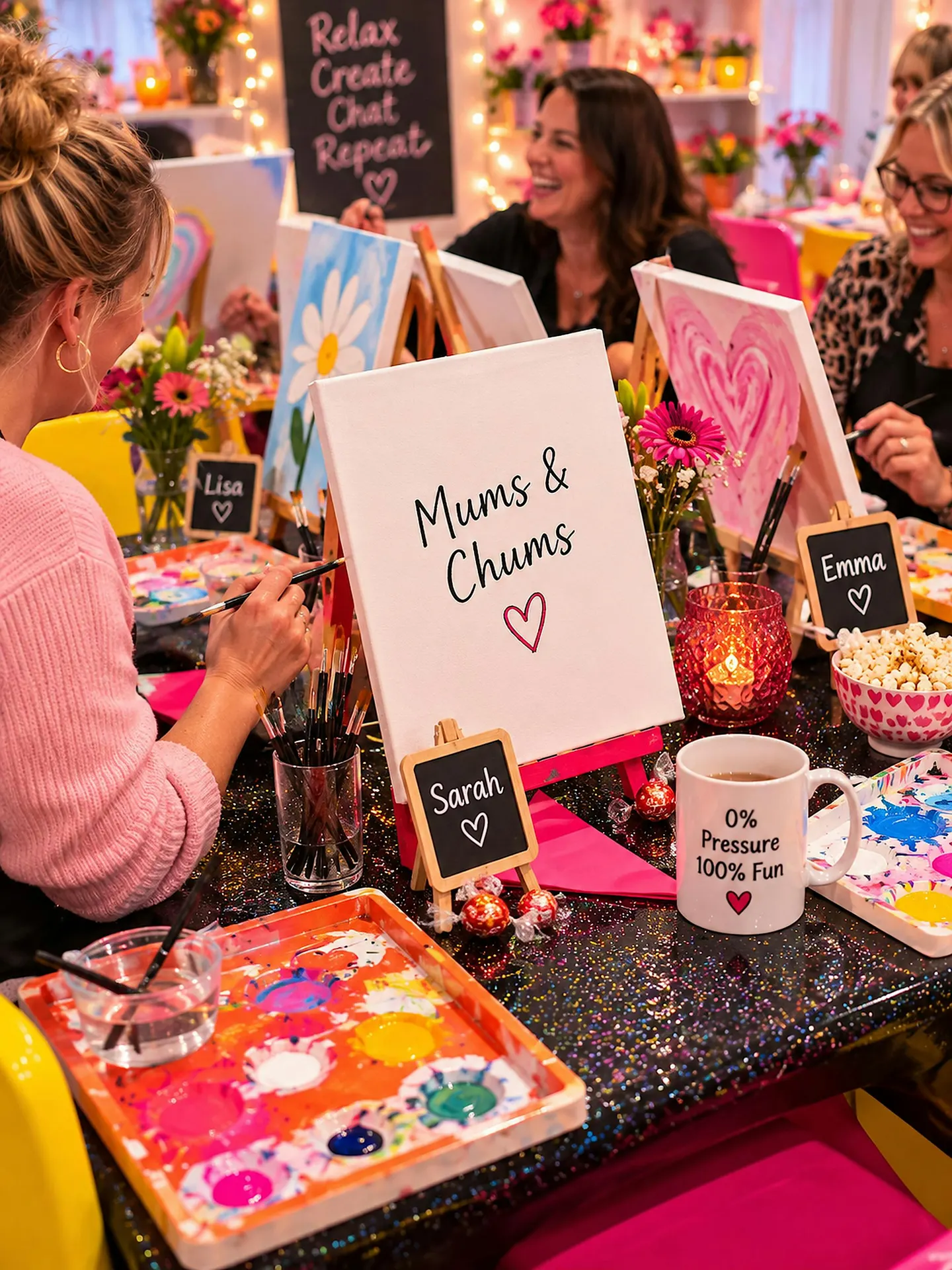 Mums and Chums Art Workshop - Fountainhall Church - Fridays