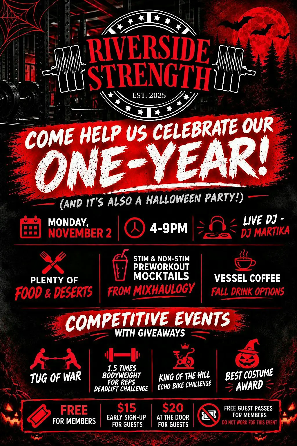 Riverside Strength One-year Anniversary
