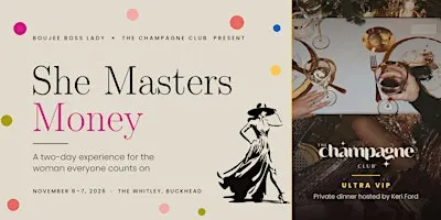 She Masters Money Atlanta (2-Day Money Workshop for Women)