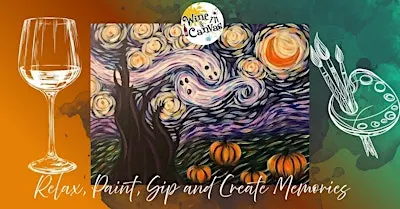 Haunted Starry Night / Paint and Sip Event