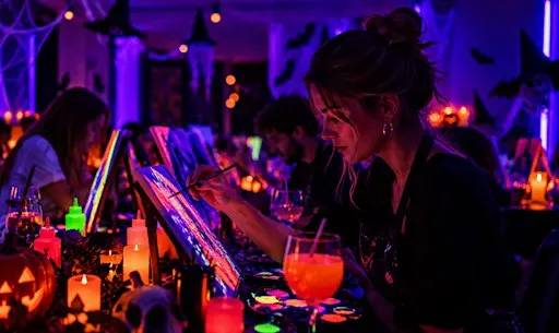 Neon Painting Workshop