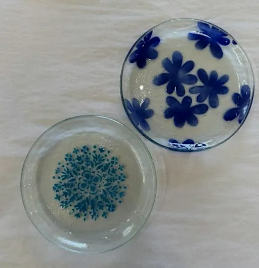 Glass Appetizer Plates