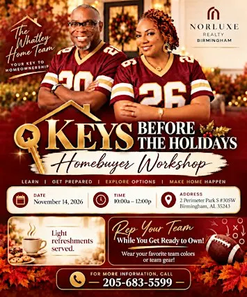 Keys Before The Holidays Homebuyer Workshop