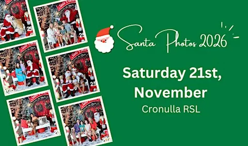 2026 SANTA PHOTOS - CRONULLA RSL (November 21st)
