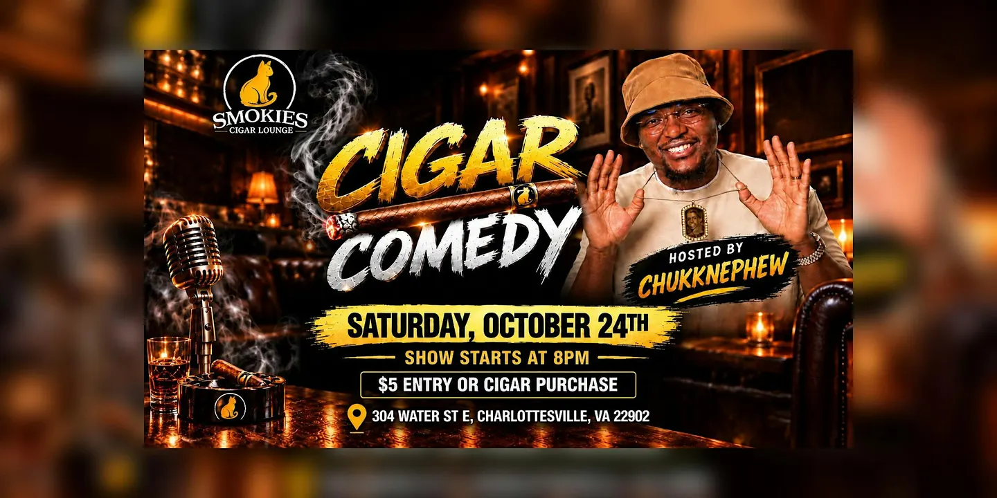 CIGAR COMEDY BOX – LIVE AT SMOKIES!