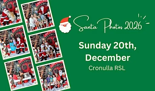 2026 SANTA PHOTOS - CRONULLA RSL (December 20th)