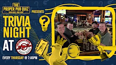 The Proper Pub Quiz at The Marion Hotel | Free Trivia Night