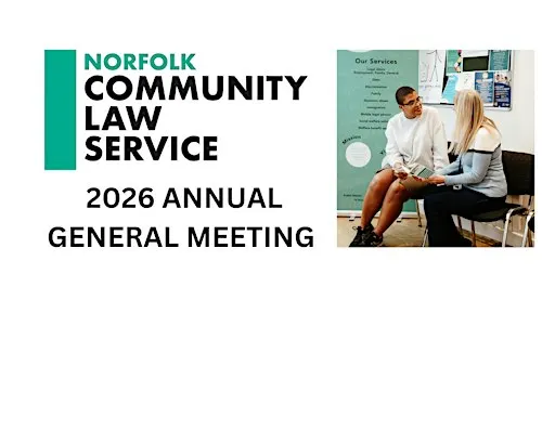 Norfolk Community Law Service AGM 2026