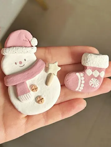 Make Your Own Ceramic Christmas Ornaments|Realizza i tuoi addobbi natalizi
