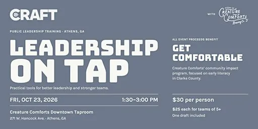 Leadership on Tap