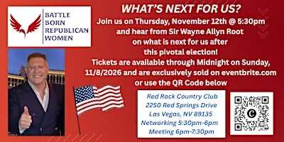 WHAT’S NEXT FOR US with Sir Wayne Allyn Root