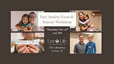 Free Anxiety, Focus + Sensory Workshop for Parents