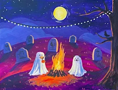 Redd Dog Howl-O-Ween Paint & Sip! Sun Oct 18th 4-6pm