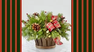 Holiday Porch Pot Making