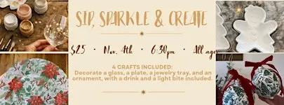 Sip Sparkle & Create