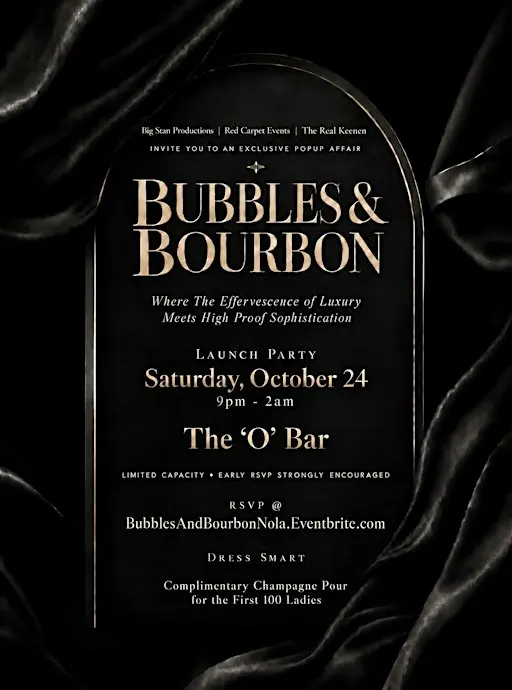 BUBBLES & BOURBON - An Ultra Exclusive Popup Affair