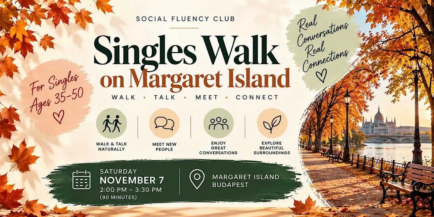 ❤️ Singles Walk on Margaret Island