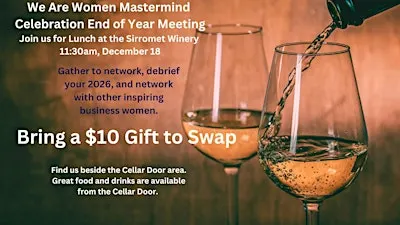 We Are Women Mastermind December Networking Lunchtime Event