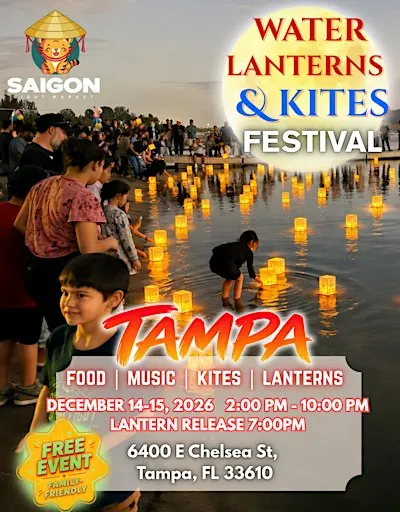 TAMPA WATER LANTERNS & KITES FESTIVAL 2026!