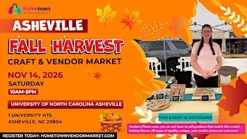 Asheville Fall Harvest Craft and Vendor Market