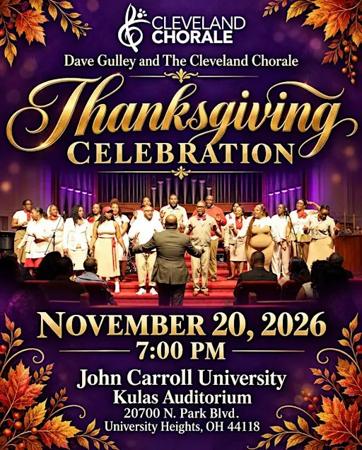 Dave Gulley and The Cleveland Chorale Thanksgiving Celebration