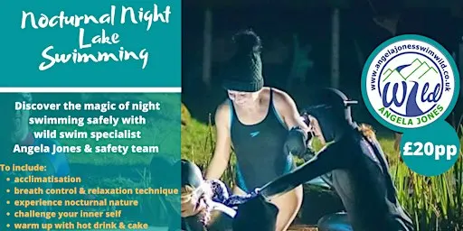 Bonfire Night Swim Under The Stars in Monmouthshire