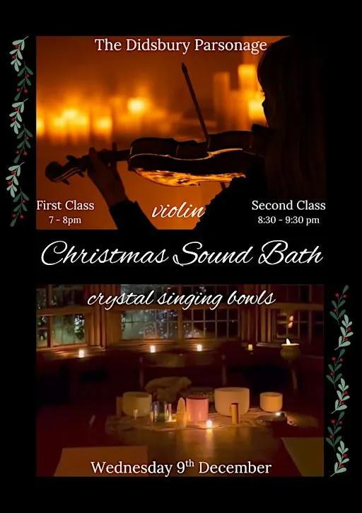 Magical Christmas Sound Bath with live Violinist
