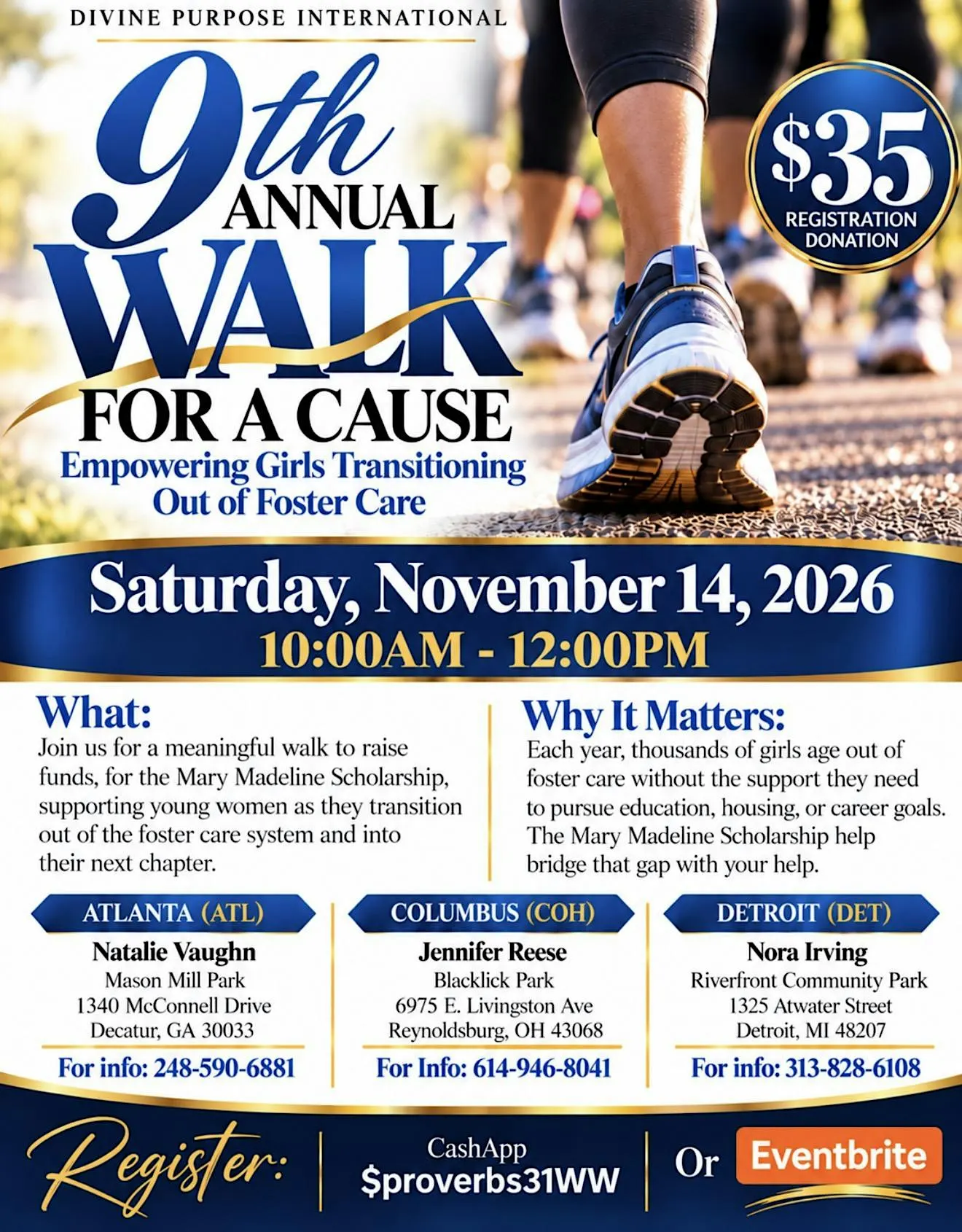 9th Annual Walk-For-A-Cause Detroit